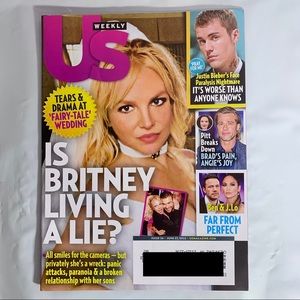 US Weekly Magazine June 27 2022 Is Britney Living A Lie Justin Bieber Paralysis